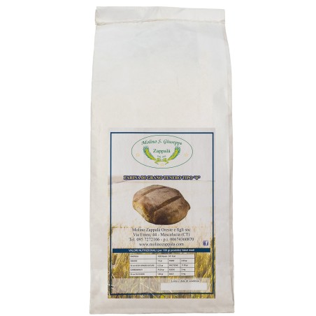 5 kg de farine de blé tendre type 0 - MOLINO ZAPPALA '