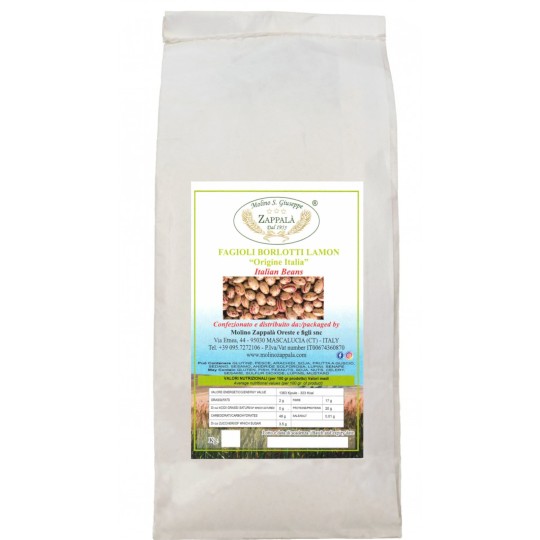 500g Fagioli Borlotti Lamon "Origine Italia"