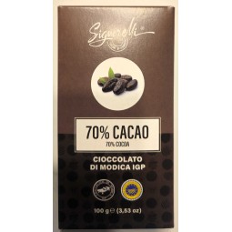 100 g 70% de cacao% - Chocolat Modica IGP