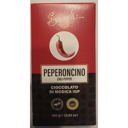 100 gr Cacao al Peperoncino - Cioccolato di Modica IGP