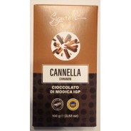 100 gr Cacao alla Cannella - Cioccolato di Modica IGP