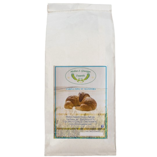 25 kg Type 0 Manitoba Soft Wheat Flour – Molino Zappalà