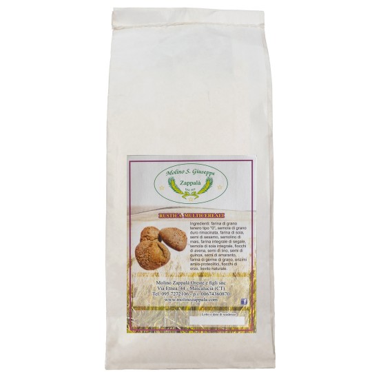 1 kg Rustic Multigrain Mix – Molino Zappalà