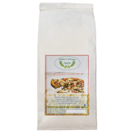 1 kg Type 00 Soft Wheat Flour – Molino Zappalà