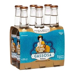 GASSOSA | 6 X 275 ML POLARA | ANTICA RICETTA SICILIANA |