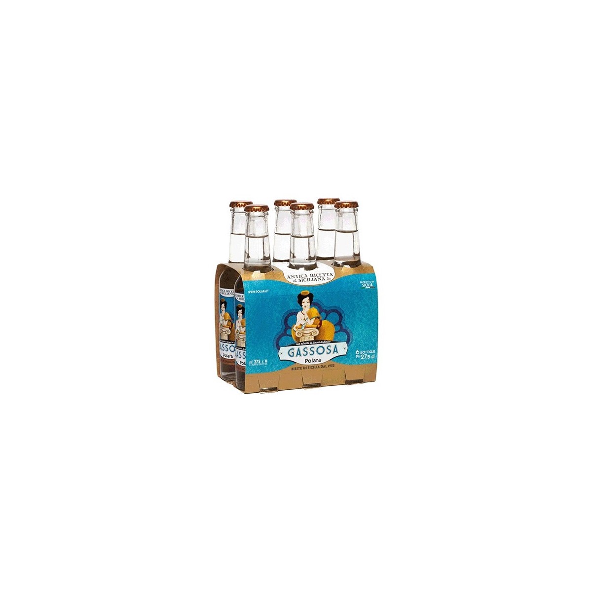 GASEOUS | 6 X 275 ML POLARA | RECETTE SICILIENNE ANCIENNE |