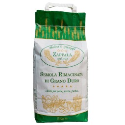 5 kg Special Remilled Sicilian Durum Wheat Semolina – Molino Zappalà