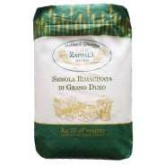 25 kg Remilled Sicilian Durum Wheat Semolina – Molino Zappalà