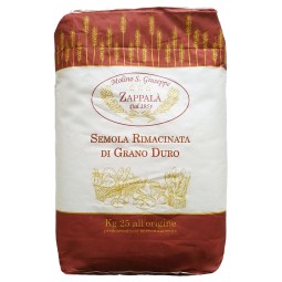 25Kg Semoule de blé dur sicilien remilled type SPECIAL - MOLINO ZAPPALA '