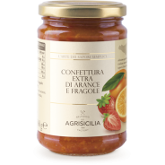 Extra jam of oranges and strawberries 360 g