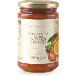 Extra Marmelade Orangen und Erdbeeren 360 g