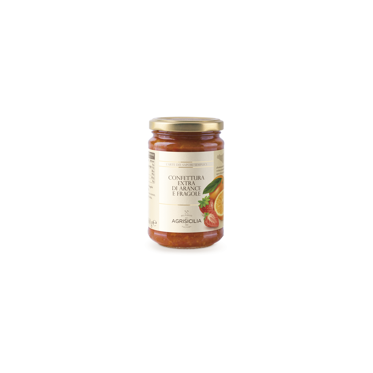 Confettura extra di Arance e Fragole 360 g