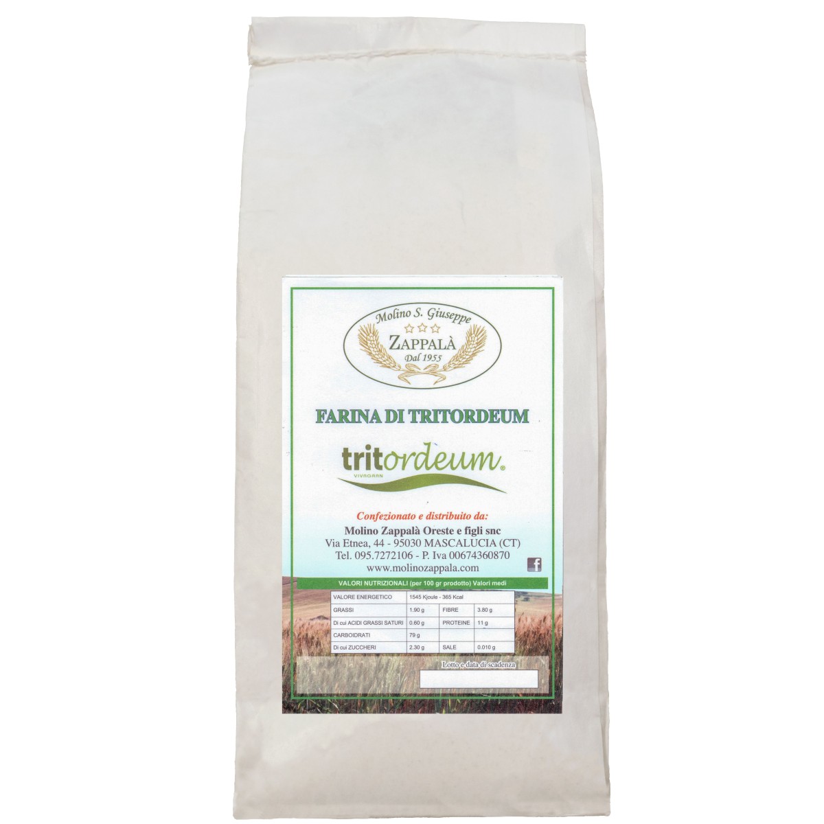 25 kg Farina di Tritordeum ®