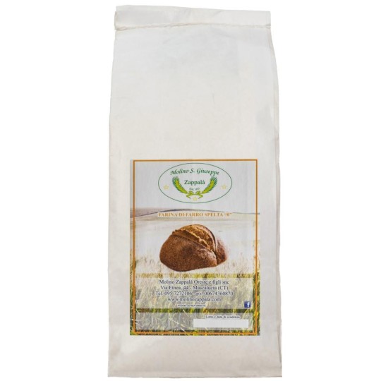 5 kg Type 0 Spelt Flour – Molino Zappalà