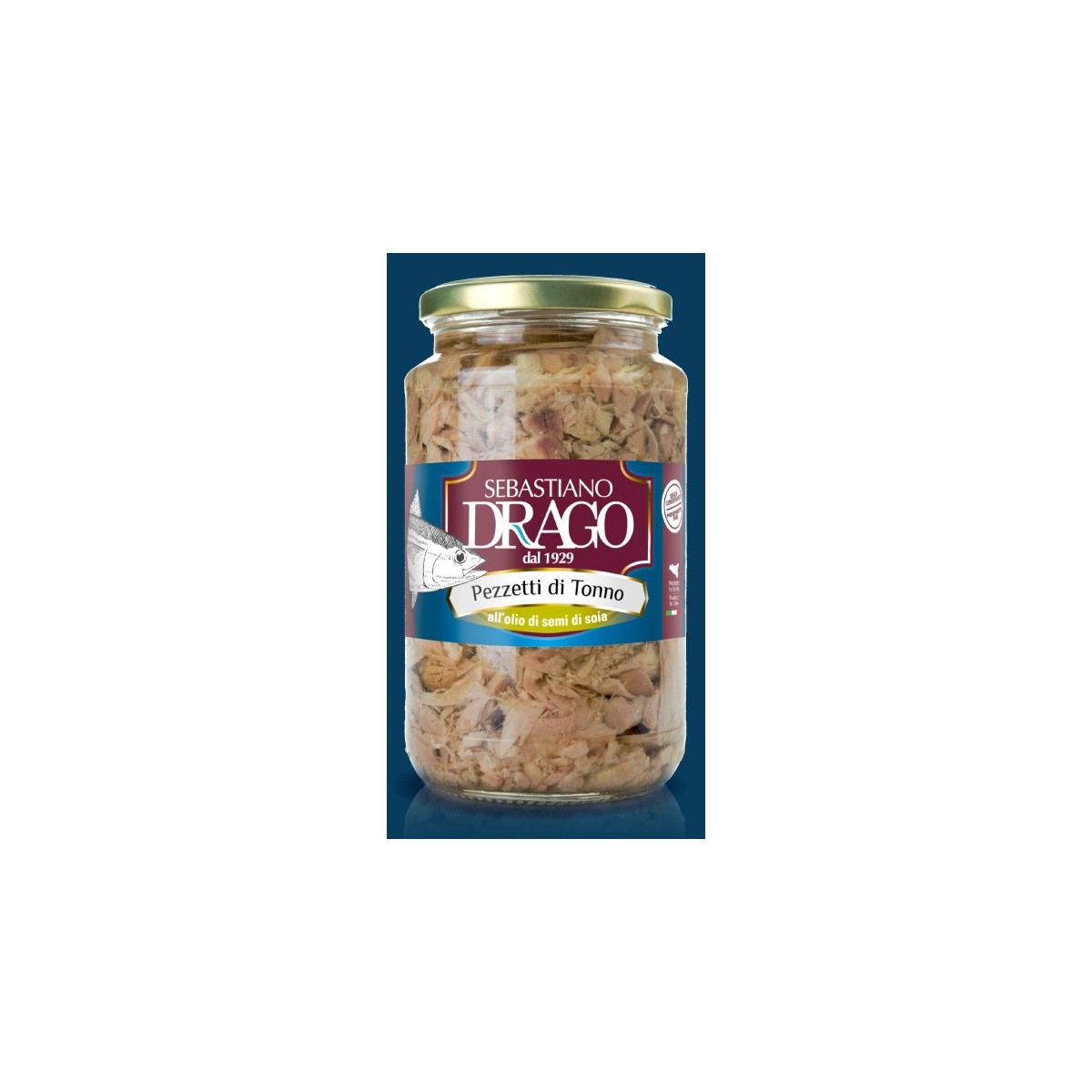 g.300 Pezzetti di Tonno in olio di oliva