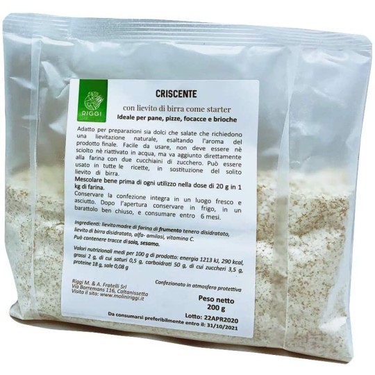 5pcs x 200g de levure mère déshydratée