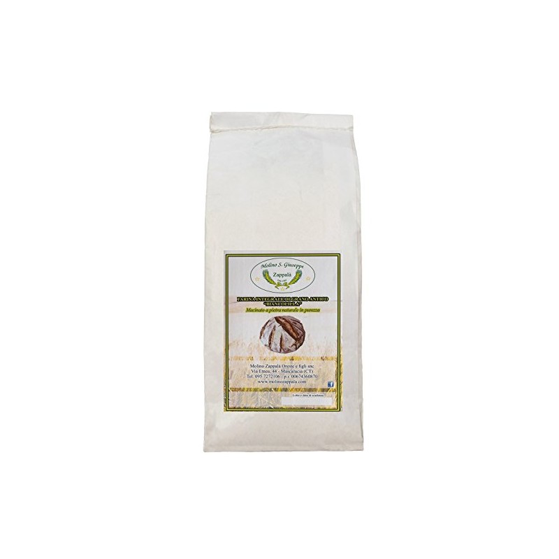 5 kg "Biancolilla" flour integral antique Sicilian grain variety - Lombal