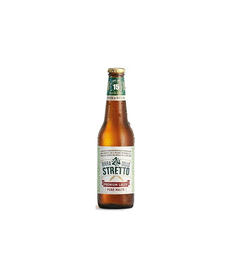 Birra Dello Strait 33cl „Premium Lager“ Reines Malz