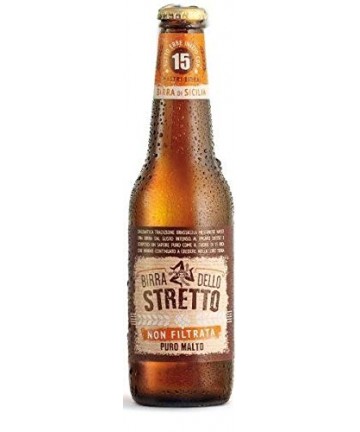 Bière Dello Strait 33cl "non filtrée" Pure Malt