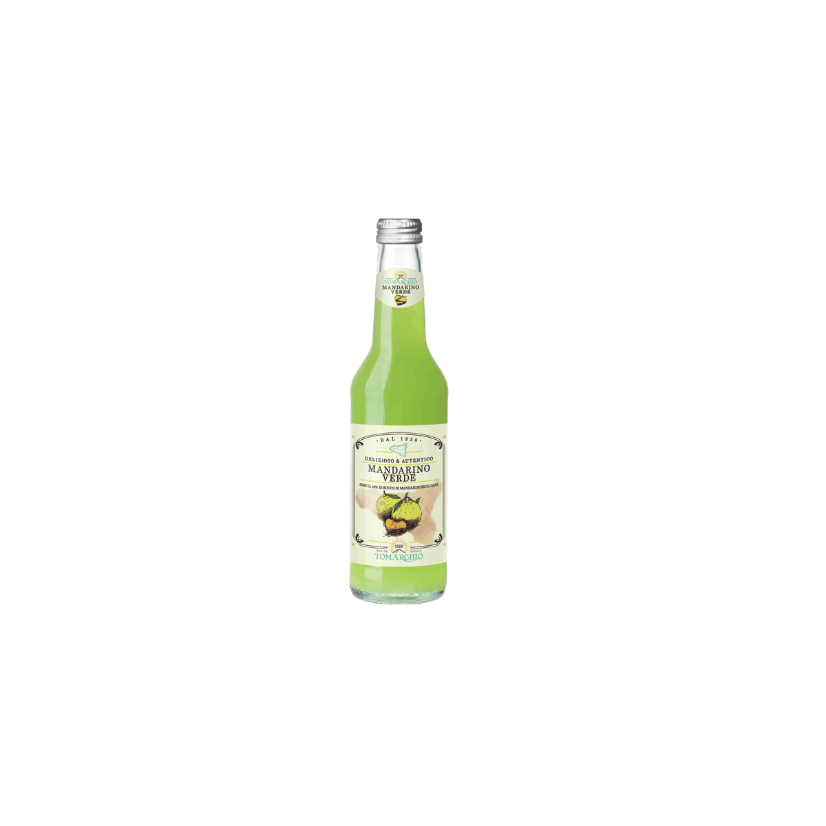 MANDARINO VERDE | 1 X 275 ML TOMARCHIO| ANTICA RICETTA SICILIANA |