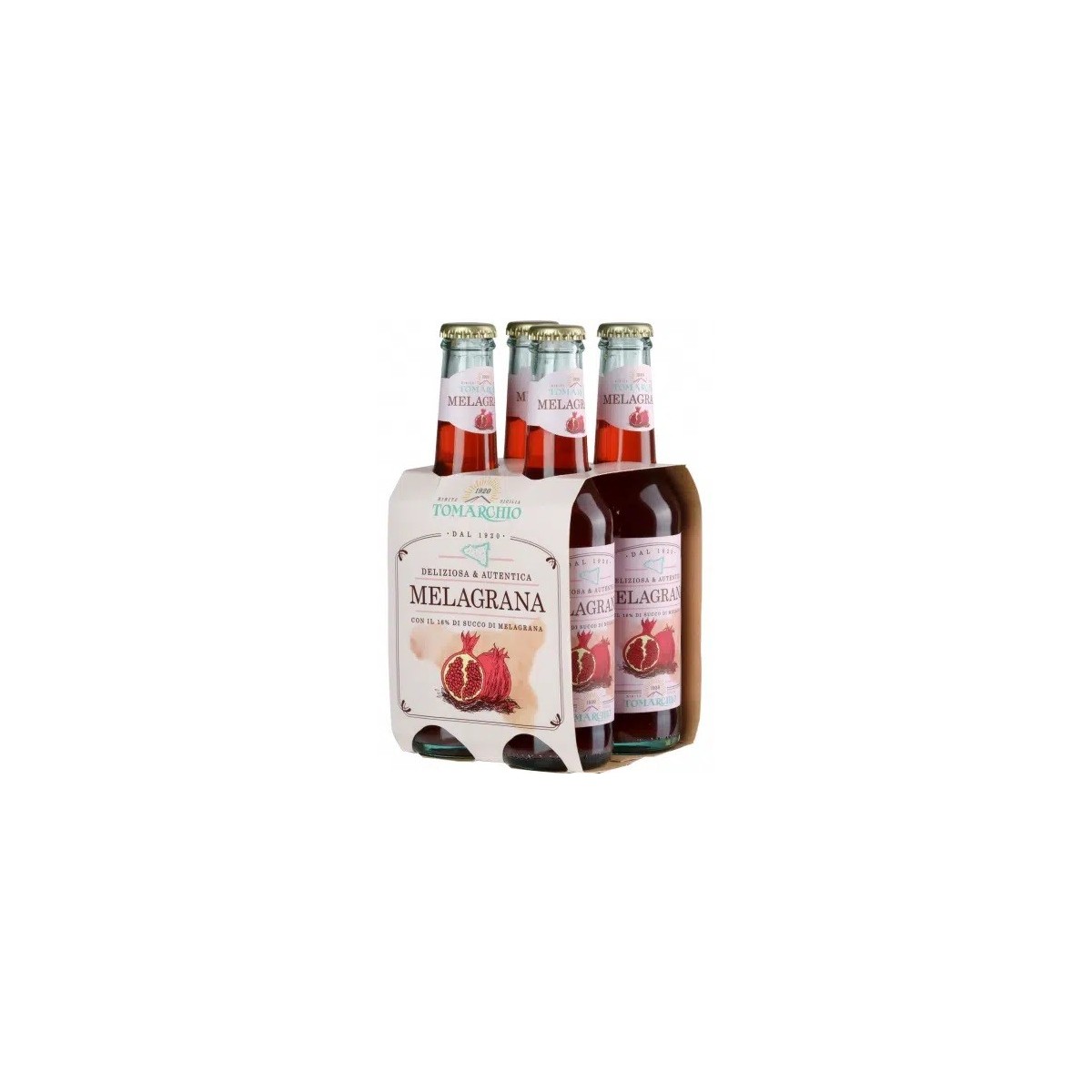 POMEGRANATE | 6 X 275 ML POLARA | RECETA ANTIGUA SICILIANA |