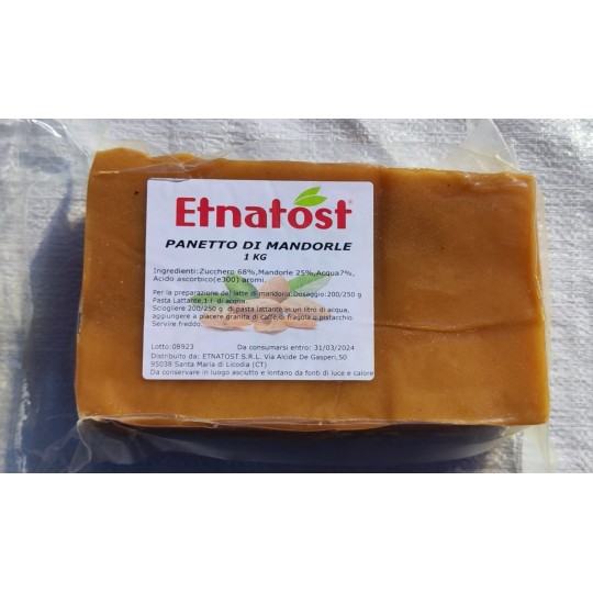 1 kg Sicilian Almond Paste Block