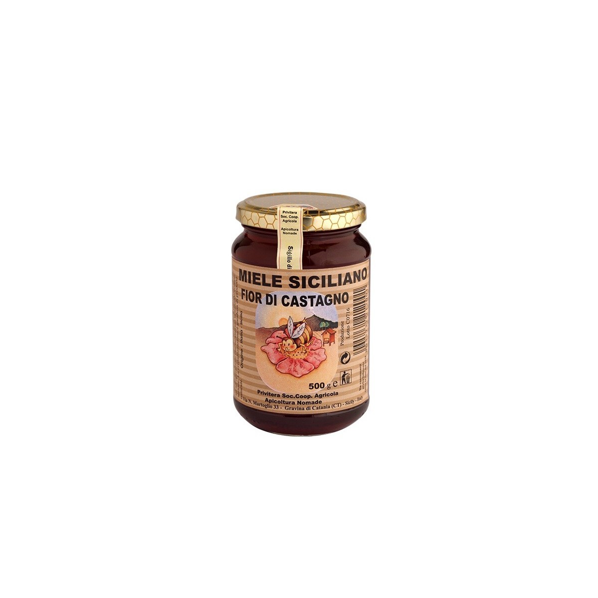 Fleurs de Châtaignier - Miel de Sicile
