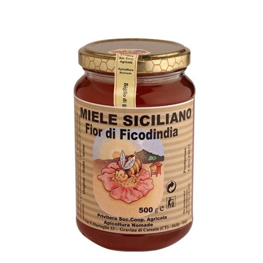 Prickly Pear Blossom Sicilian Honey