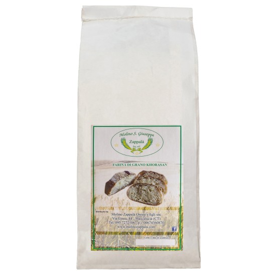 5 kg Khorasan Mehl Steinmahlen -MOLINO ZAPPALA'-
